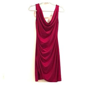Badgley Mischka Magenta dress M
